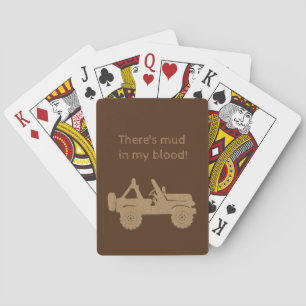 Baraja De Cartas El barro del GP ORV en mis tarjetas de juego clási