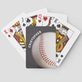 Baraja De Cartas El béisbol personalizado