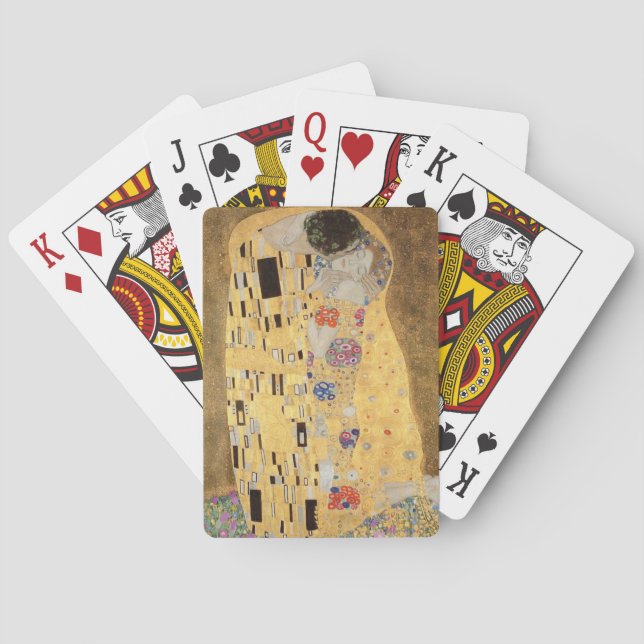 Baraja De Cartas El beso, 1907-08 (Reverso)