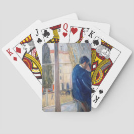 Baraja De Cartas El beso (de Edvard Munch)