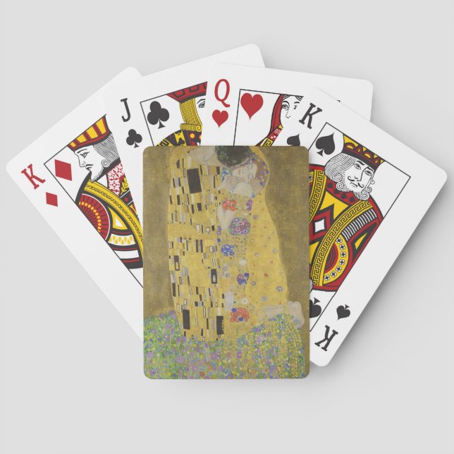 Baraja De Cartas El Beso de Gustav Klimt (Reverso)