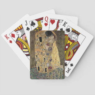 Baraja De Cartas El beso de Gustav Klimt (alrededor de 1908)