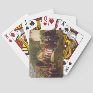 Baraja De Cartas El Boda dorado (aceite sobre lienzo)