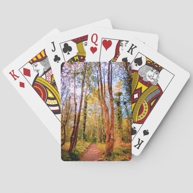 Baraja De Cartas El bosque (Reverso)
