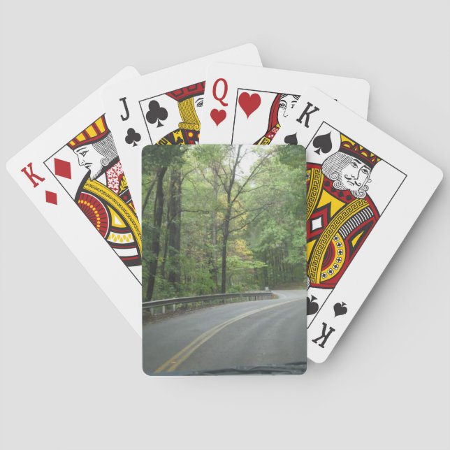Baraja De Cartas El bosque de montaña (Reverso)