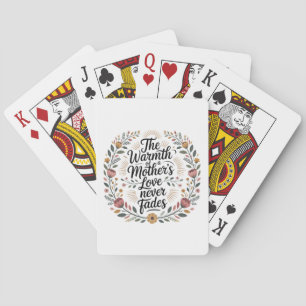 Baraja De Cartas El Calor Del Amor De Una Madre Nunca Se Apaga