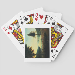 Baraja De Cartas El campamento en el lago George, Nueva York, 1759 