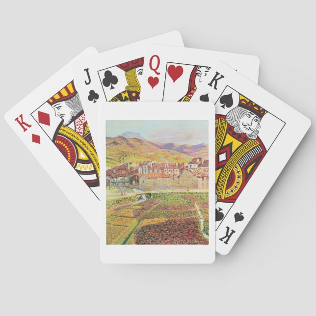 Baraja De Cartas El campo (Reverso)