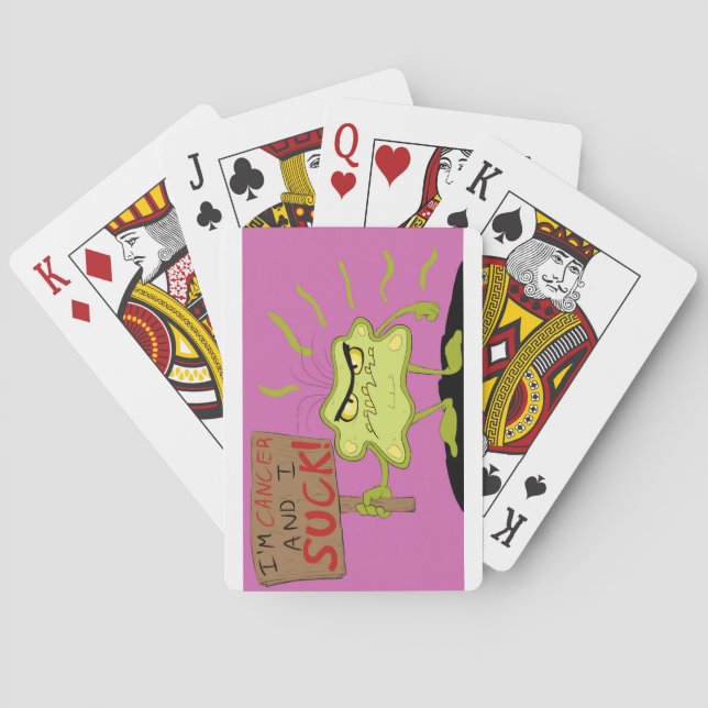 Baraja De Cartas El cáncer chupa (Reverso)