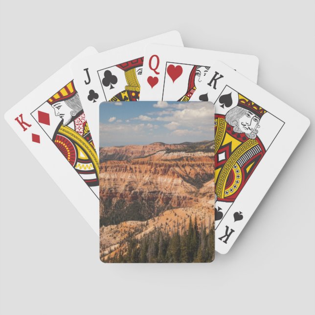Baraja De Cartas El cedro rompe el monumento nacional, Utah (Reverso)