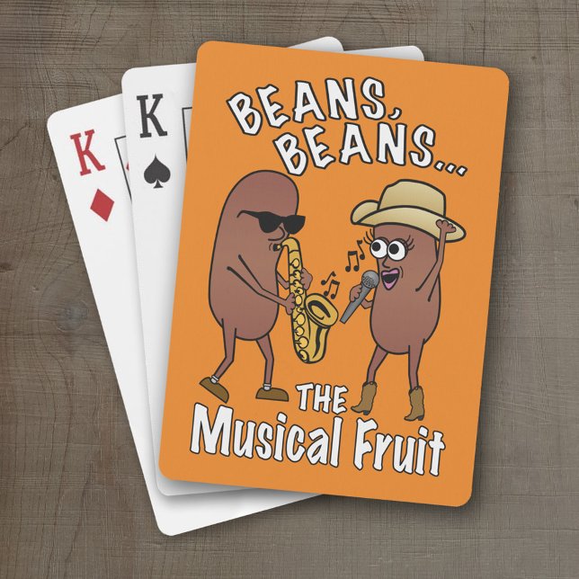 Baraja De Cartas El Chiste del abuelo papá Fart (Personalized Playing Cards - Sporty Design)