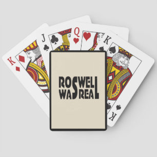 Baraja De Cartas el choque de la nave espacial alienígena de Roswel