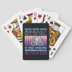 Baraja De Cartas El ciclismo de arte más rápido más rápido