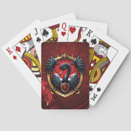 Baraja De Cartas El Cisne Negro es un símbolo de elegancia y poder.