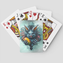 Baraja De Cartas El conejo espeluznante de Pascua