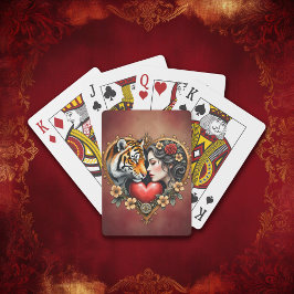 Baraja De Cartas El corazón del desierto oculto,