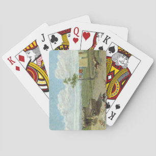 Baraja De Cartas El corral (aceite sobre lienzo)