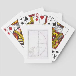 Baraja De Cartas El corte de una toga para "Britannicus" por Jean