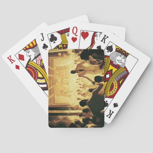 Baraja De Cartas El Cotton Club (Reverso)