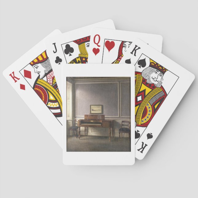 Baraja De Cartas El cuarto de la música (Reverso)