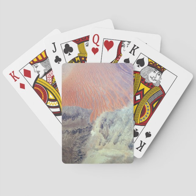 Baraja De Cartas El Desierto Del Sahara En Argelia, Norte De África (Reverso)