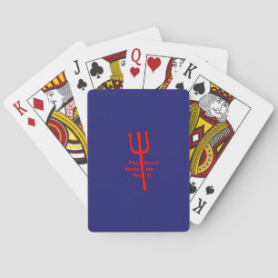 Baraja De Cartas El Diablo Me Hizo Hacerlo