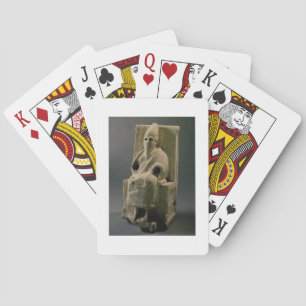 Baraja De Cartas El dios El, de Ugarit, siglo XIII a. C. (limestón)