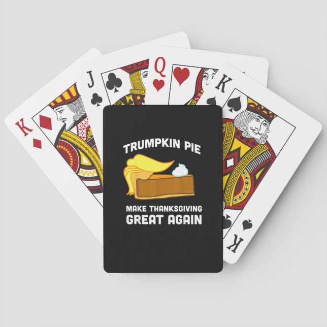 Baraja De Cartas El divertido muelle de Trumpkin de Shirt hace del  (Reverso)