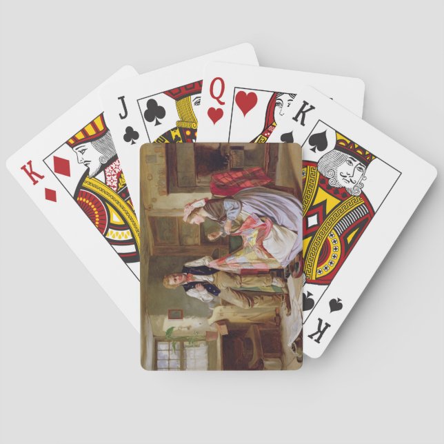 Baraja De Cartas El edredón de remiendo (Reverso)