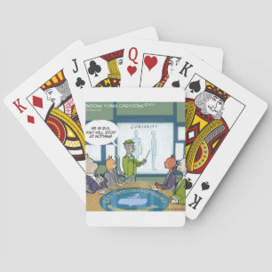 Baraja De Cartas El Enemigo Natural de los Gatos es Divertido