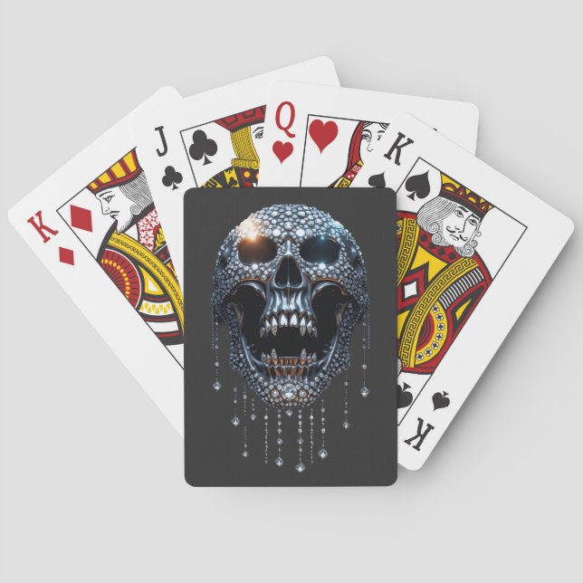 Baraja De Cartas El "espeluznante balanceo" de Halloween (Reverso)