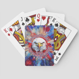 Baraja De Cartas El Espíritu De 1776, 2026 Águila Roja de Fuegos Ar