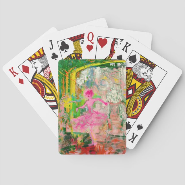 Baraja De Cartas El estalker - Neon Ballet Chaos (Reverso)