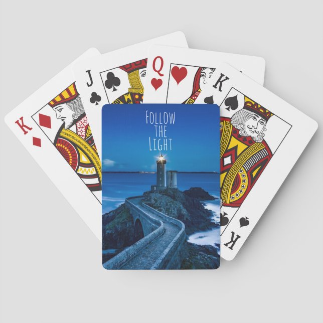 Baraja De Cartas El faro sigue la luz (Reverso)