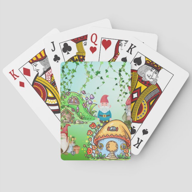 Baraja De Cartas El Fiesta de Gnome (Reverso)