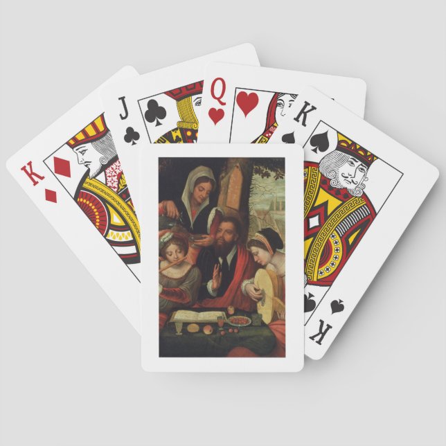 Baraja De Cartas El fiesta de la música (Reverso)