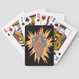 Baraja De Cartas El fuego del dragón