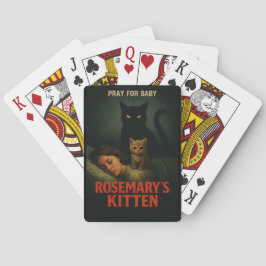 Baraja De Cartas El Gatito de Rosemary: Parodia de Gato de Terror V