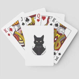 Baraja De Cartas El gato negro encantado de Salem