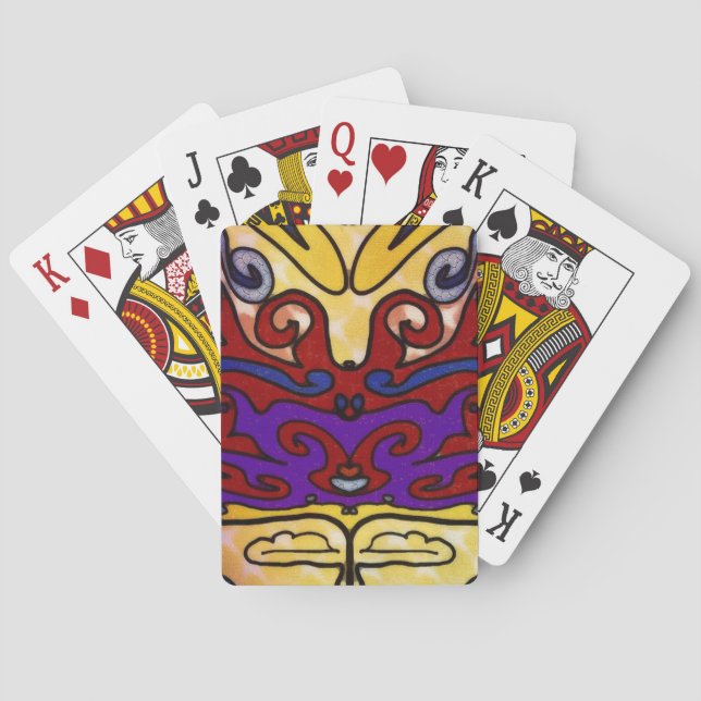 Baraja De Cartas El Gorra de Jester (Reverso)