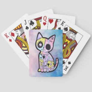 Baraja De Cartas El Gótico Kawaii Pastel Patchwork Gótico Creepy