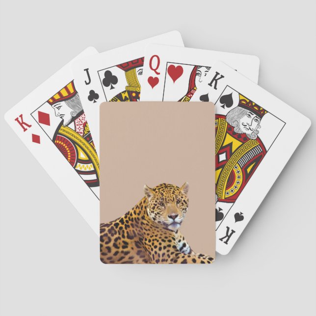 Baraja De Cartas El gran amante del gato de Jaguar visto #Gift (Reverso)