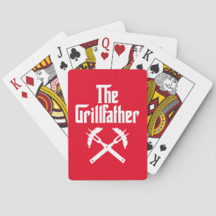 Baraja De Cartas El Grillfather Con Perros Calientes