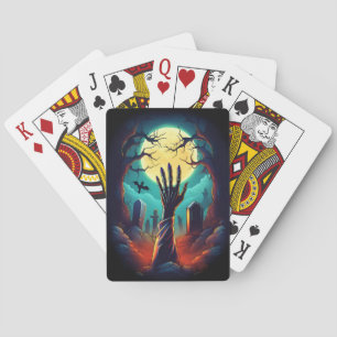 Baraja De Cartas El horror de la tumba zombie