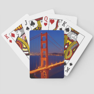 Baraja De Cartas El icónico puente con San Francisco