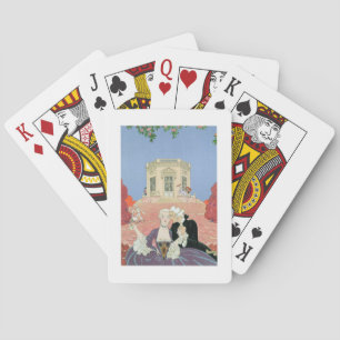 Baraja De Cartas El Indolents, ilustracion para los 'Fetes Galantes
