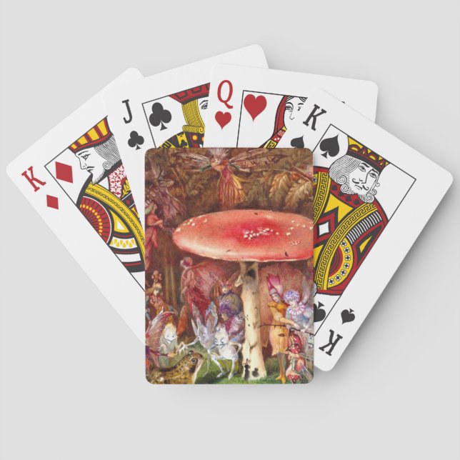 Baraja De Cartas El intruso John Anster Fitzgerald (Reverso)