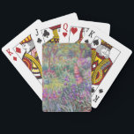 Baraja De Cartas El jardín del artista en Giverny por Claude Monet<br><div class="desc">El jardín del artista en Givernyby Claude Monet</div>