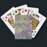 Baraja De Cartas El jardín del artista en Giverny por Claude Monet<br><div class="desc">El jardín del artista en Givernyby Claude Monet</div>