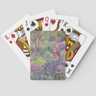 Baraja De Cartas El jardín del artista en Giverny por Claude Monet